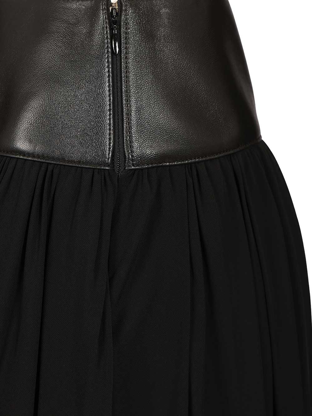 AlaÏA Alaia Midi Skirt Skirts - Black | b542dfcd60497bd28e586fe58b552c3eee869876