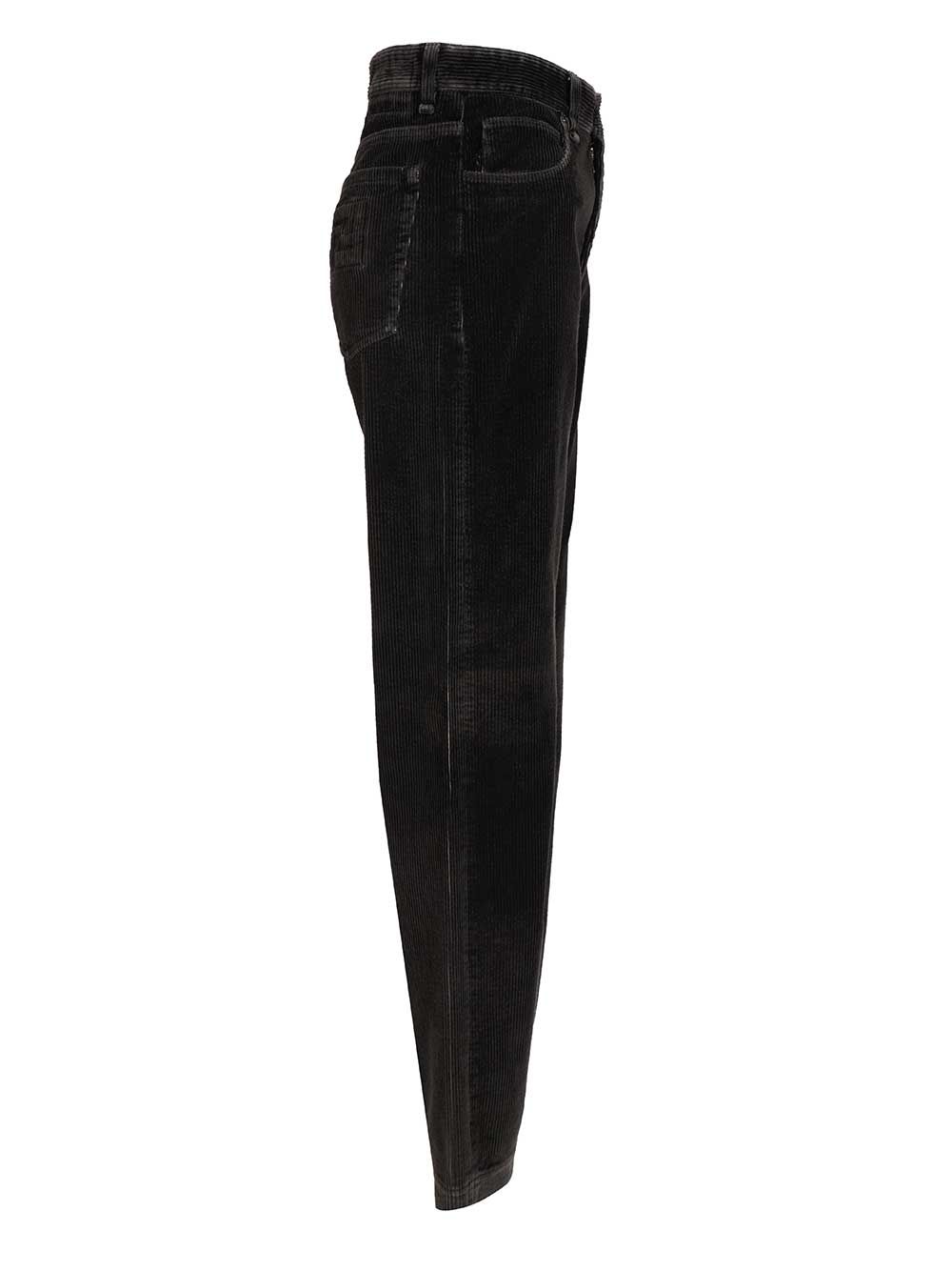 Fendi Corduroy Trousers Jeans - Black | c723d5b80df5fc9c7afa9478ff616757b9e49ef9
