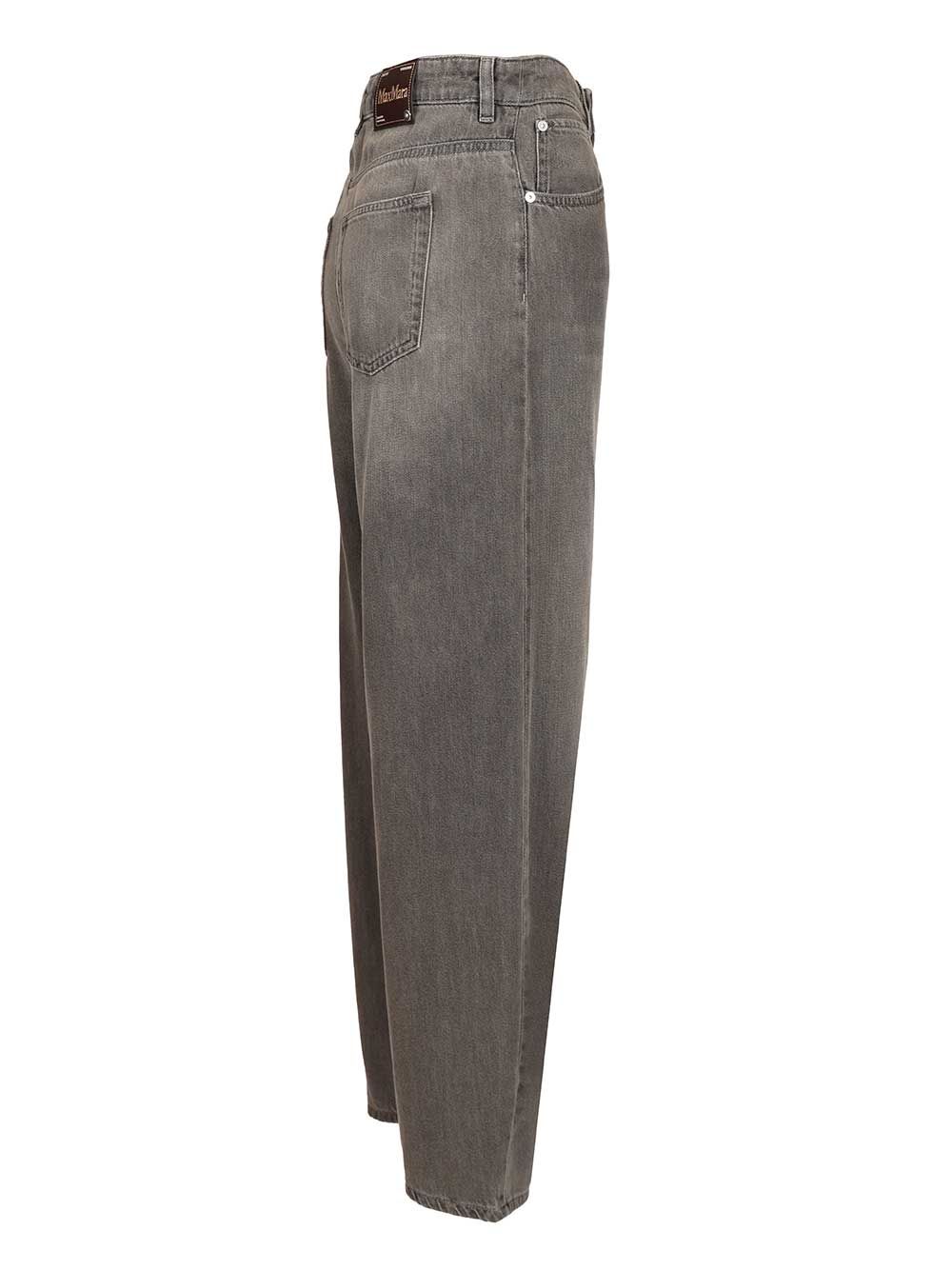 'S Max Mara Allegra Jeans - Grey | 7852ac23067dcabd013cd5a29ddcab30c0a7ead5
