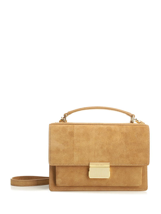 Venezia Bag In Nubuck Handbags Beige