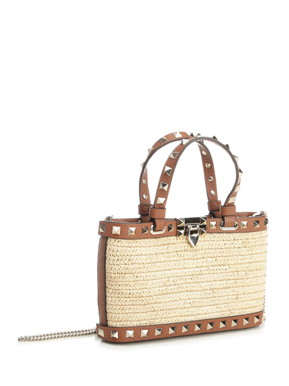 Valentino Garavani Rockstud Handbags - Beige | afadc36a1fb9d7c3a3fd6d8747af5ef17cfd0b1a