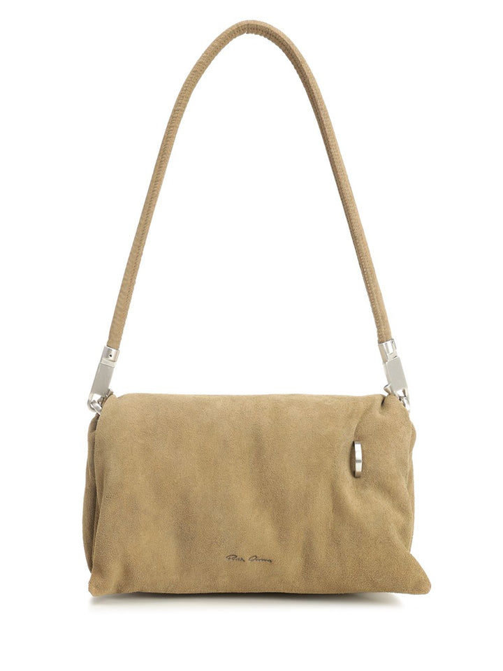 Rick Owens Pillow Bag Shoulder Bags - Beige | 7ab17530dcbc1aa4145c7aacf0e6ee2873f5192d