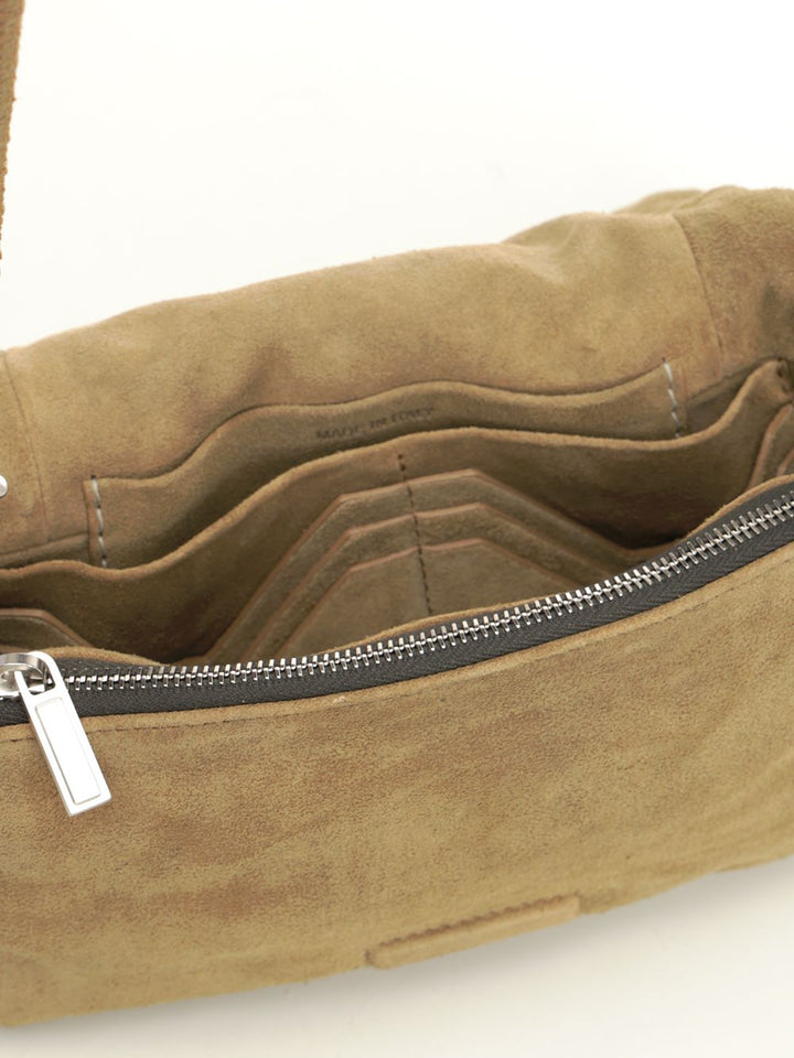 Rick Owens Pillow Bag Shoulder Bags - Beige | 27726bcbfe5fd8da1c220d00c4a7e1145f3afcce