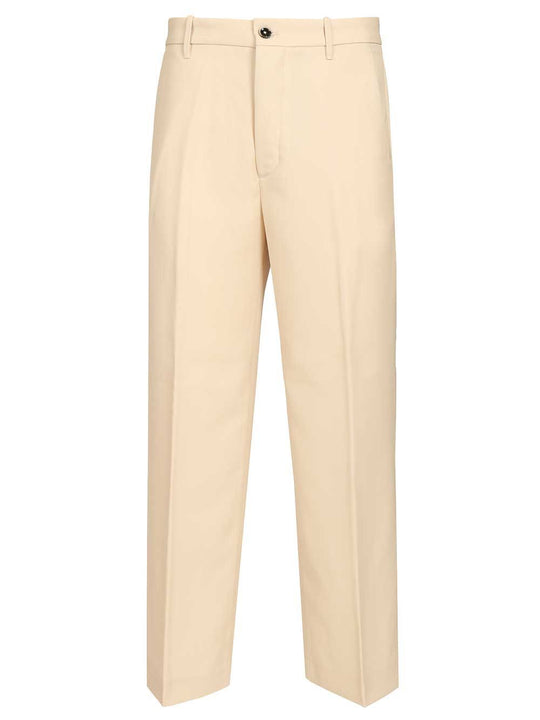 Tailored Trousers White