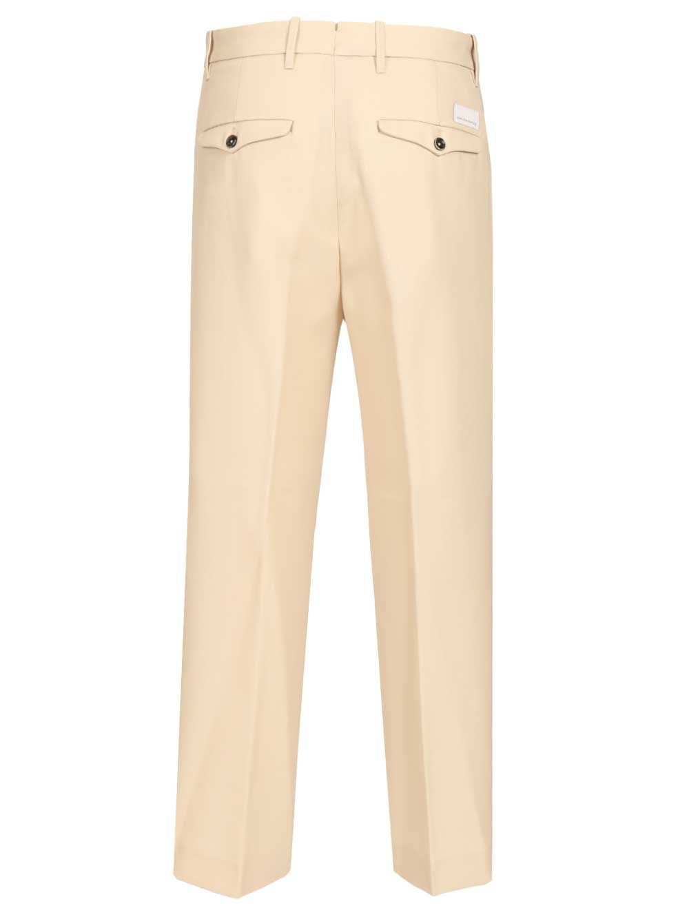 Nine In The Morning Tailored Trousers - White | c047c609231531e346cdd2c7890852c4dc3f25a0