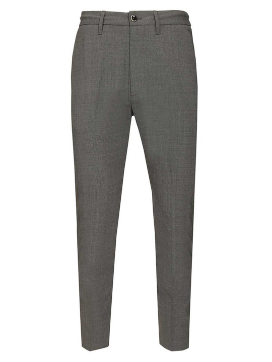 Straight Trousers Grey