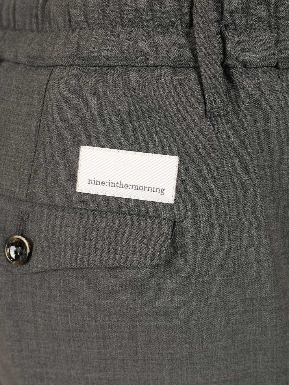 Nine In The Morning Straight Trousers - Grey | 76f37cf17ded65588c04d02503601c9d5d278192