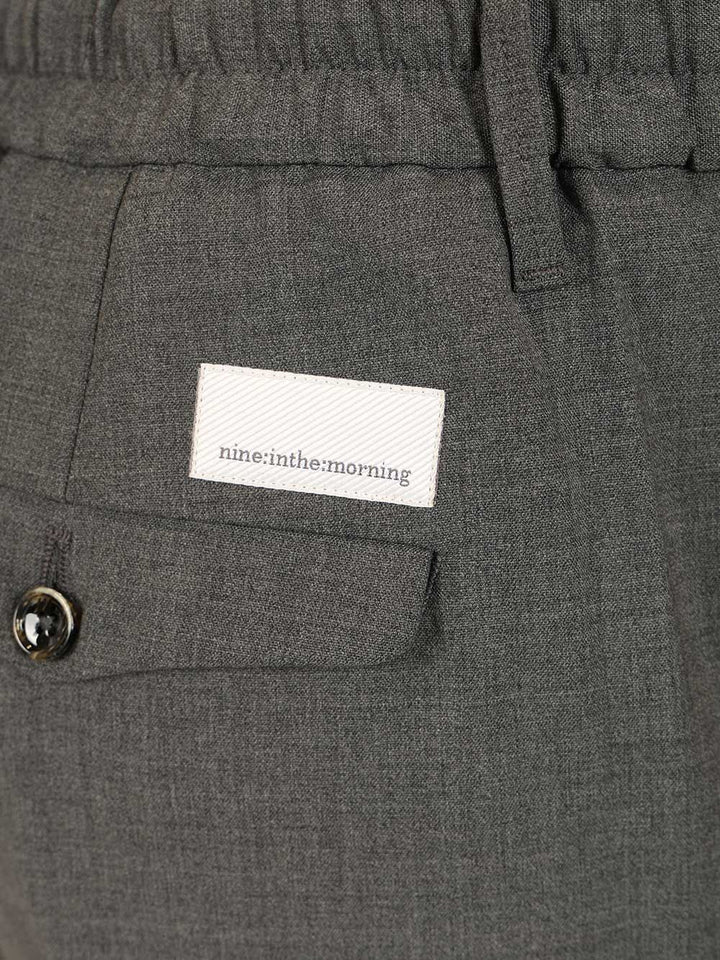 Nine In The Morning Straight Trousers - Grey | 76f37cf17ded65588c04d02503601c9d5d278192