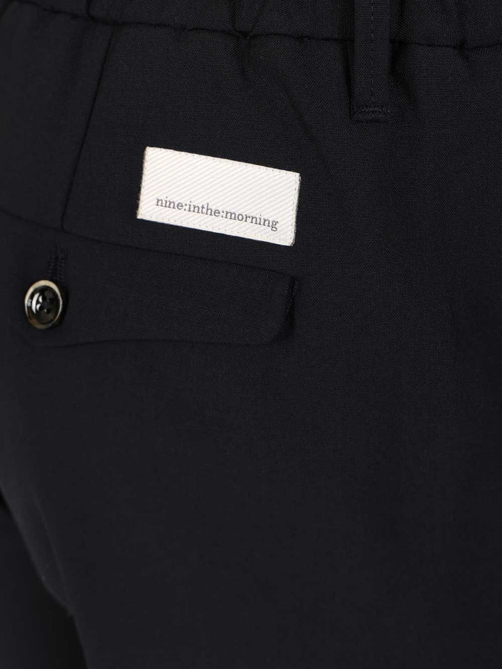 Nine In The Morning Straight Trousers - Blue | bb93b40d5201fc88b86a6830bda259e2136c57d4