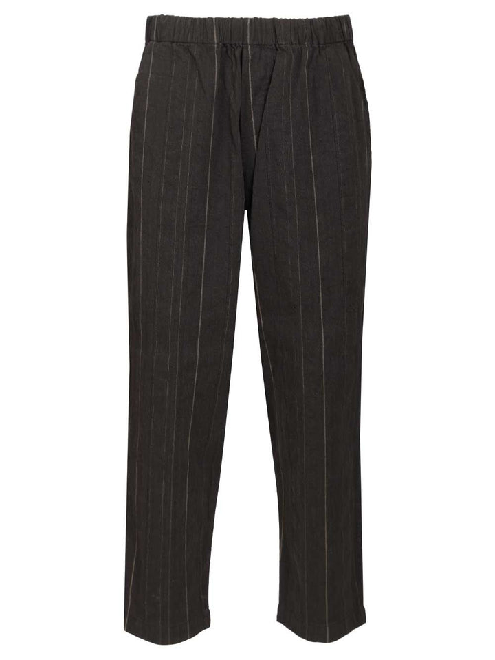 Barena Venezia Pantalone Cordier Cobian Trousers - Black | 8fd4832e4fc78d982d0f250e870d863ecaa528ef