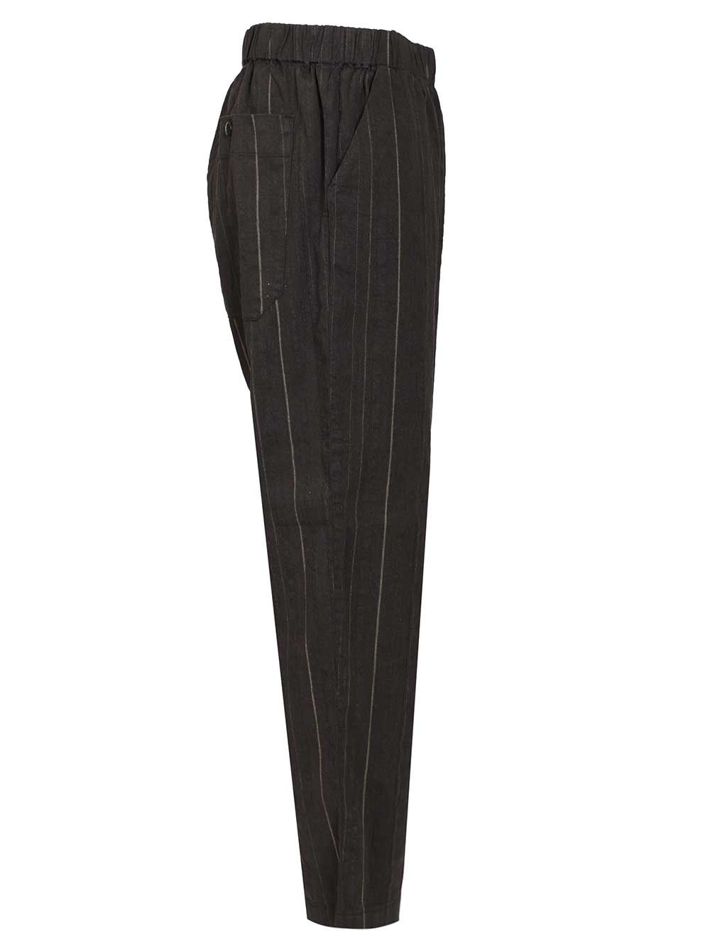 Barena Venezia Pantalone Cordier Cobian Trousers - Black | c1f9bd3d57fa1a3a6d9012996c5ac8a500eb7f3b