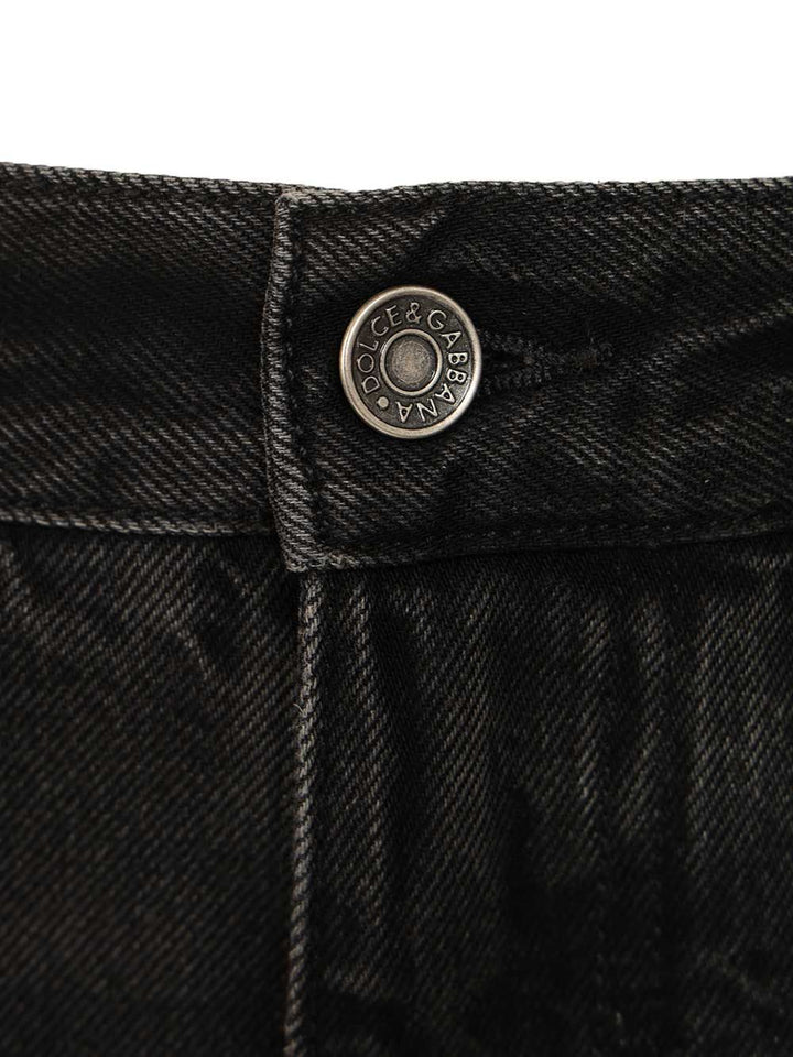 Dolce & Gabbana Regular-Fit Jeans - Black | 9851a2041d20e9029d62f9cf9cca213fdc96bf82