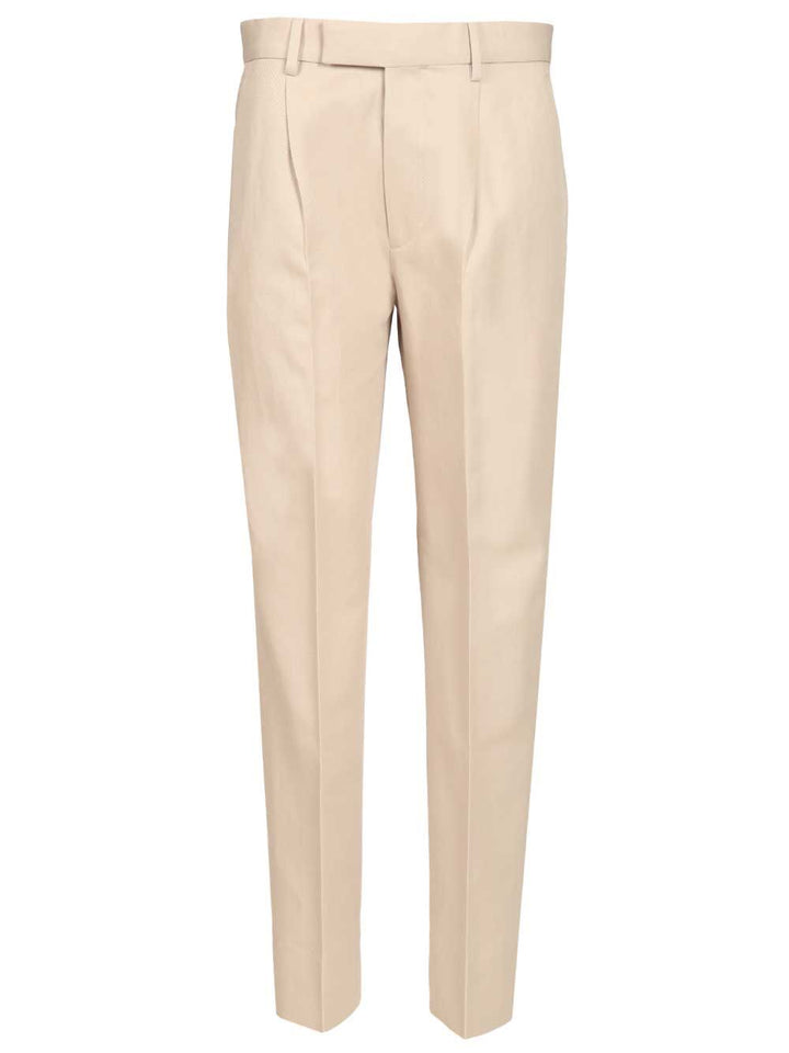 Ermenegildo Zegna Tailored Trousers - Beige | 04fecde84afb15ada1e12ef55808c5921573cc54