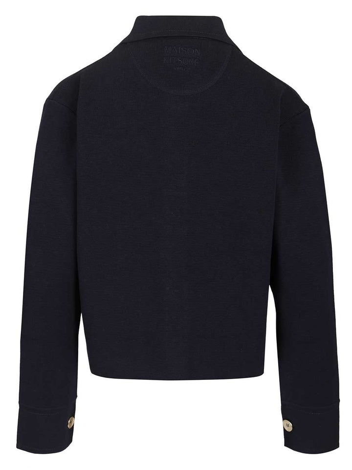Maison KitsunÉ Milano City Jackets - Blue | ab2d71b814a2010005ed8077f850553de986d4ad