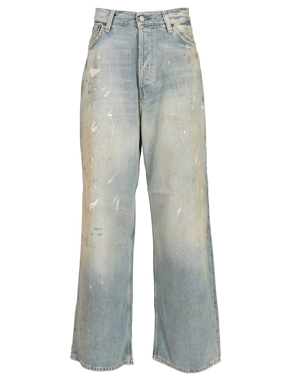 Acne Studios Loose Fit Jean Jeans - Blue | 7701e38b9e402a8bcefae26e066f89e8264e0b5c