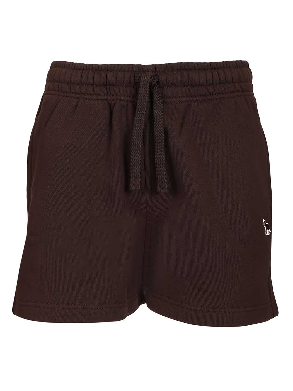 Maison KitsunÉ Baby Fox Trousers - Brown | cd3eb9642058a1833879dca0ee34c4626619086d