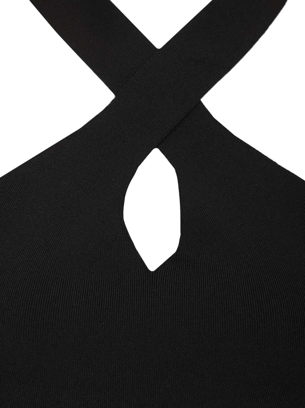 Federica Tosi Long Dress Dresses - Black | 12453f61ba515565d8aeecf7b88bce4888714558