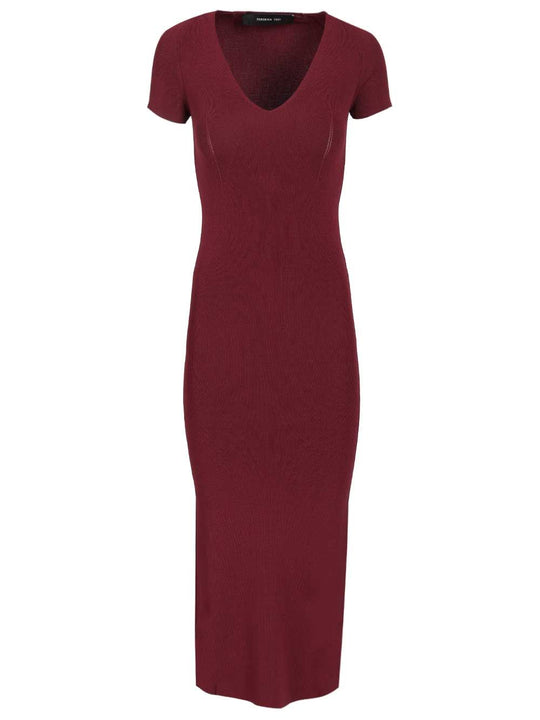 Midi Dress Dresses Bordeaux