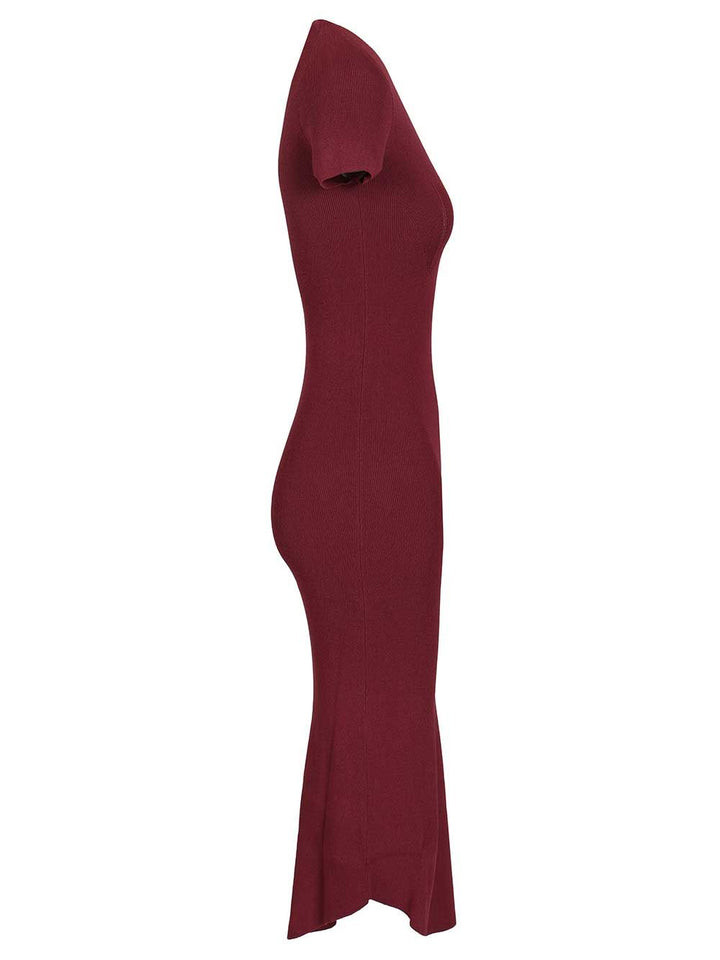 Federica Tosi Midi Dress Dresses - Bordeaux | 99a188efa21432d857745410b2124b7e2a17b063