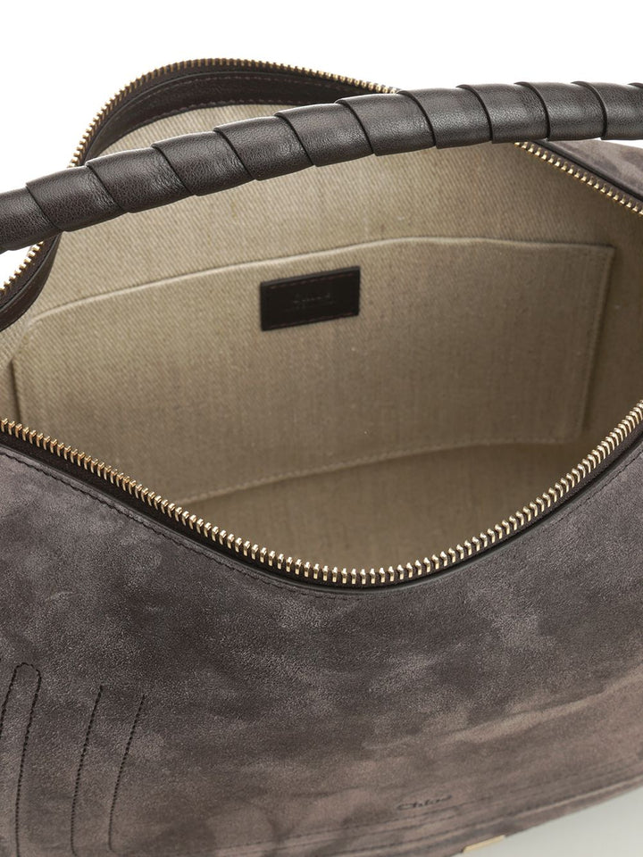 Chloe' Marcie Shoulder Bags - Brown | 0efe51cb24463c9ec73e059e358d5d3ac6bef2cb