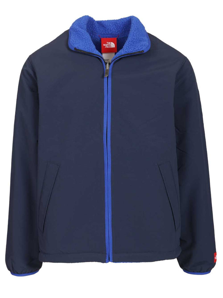 The North Face Red Box Reversible Fleece Jacket Jackets - Blue | 5c52c94760208e033f1c621cee395d0214492c15