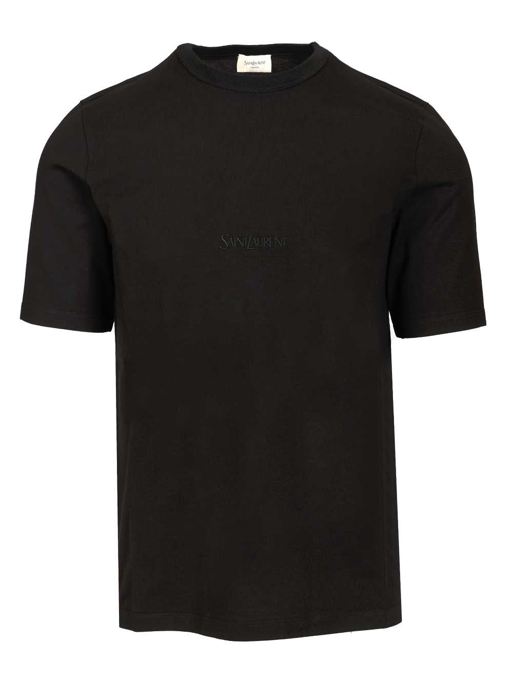 Saint Laurent Saint Laurent T-Shirt - Black | a2aa418d3ed9604b97cbaab07984827a0381c441