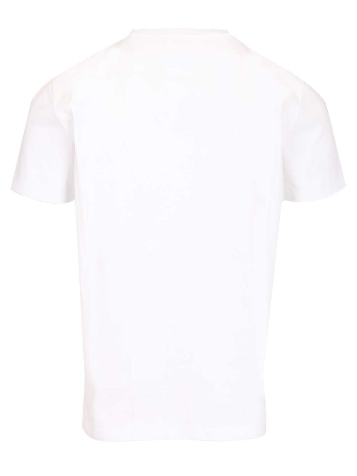Saint Laurent Crew Neck T-Shirt - White | f06eb24e7a3de0e9b904b4fb6efd66a38ea9f949