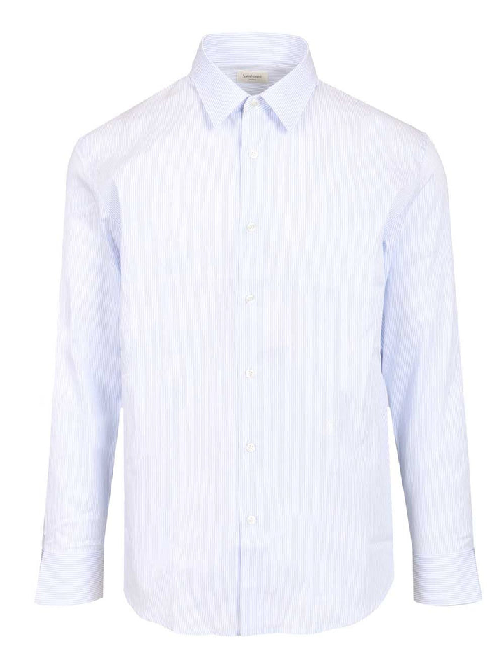 Saint Laurent Cassandre Shirts - Light blue | 9fb6ac01904f6deff228d143e842ab369cfd0218