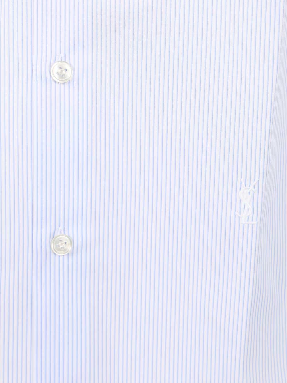 Saint Laurent Cassandre Shirts - Light blue | 8a70260607b6d6732602113f44f63367b6b50d81