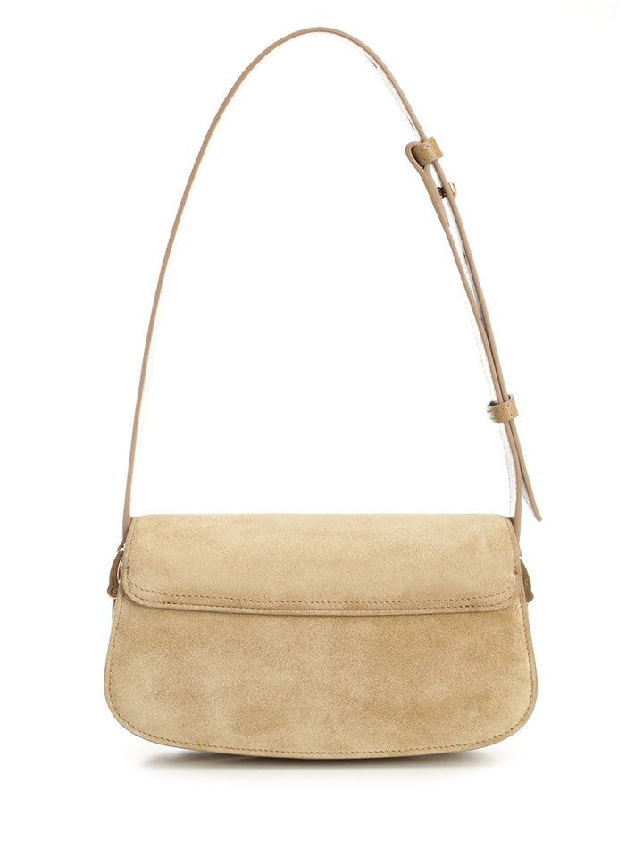 Ami Paris Paris Shoulder Bags - Beige | 6f509855653795c3434e032e6cc2d3d201628ed1