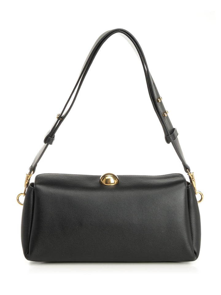 Ami Carolusel Shoulder Bags - Black | 43ea792fdcdbdf9d9eb9bc1a37ec4a94d963c125