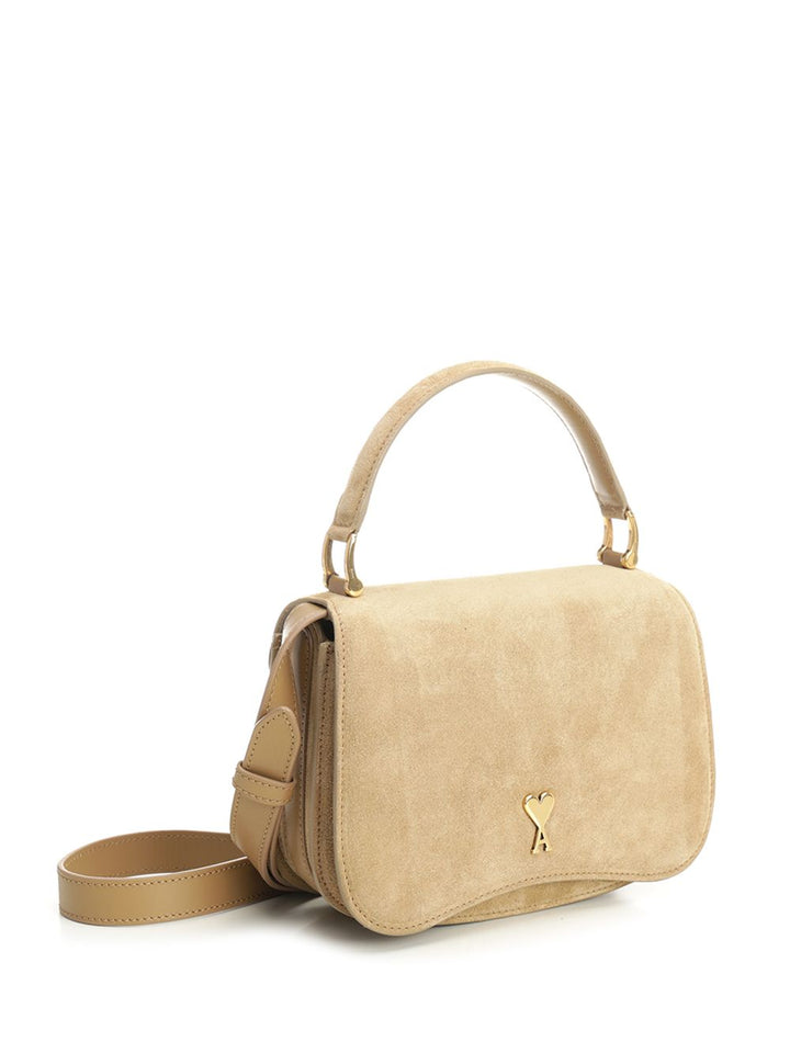 Ami Paris Paris Handbags - Beige | a6101329df178cb229efb9045583bf036501f2f3