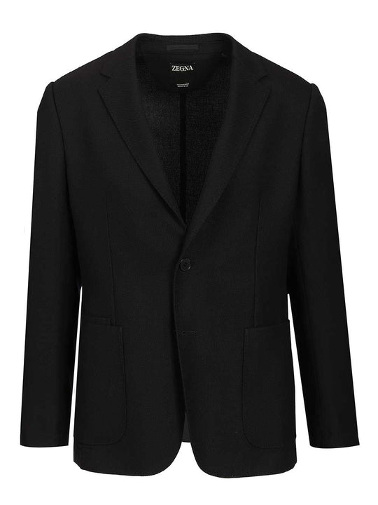 Unlined Blazer Jackets Blue