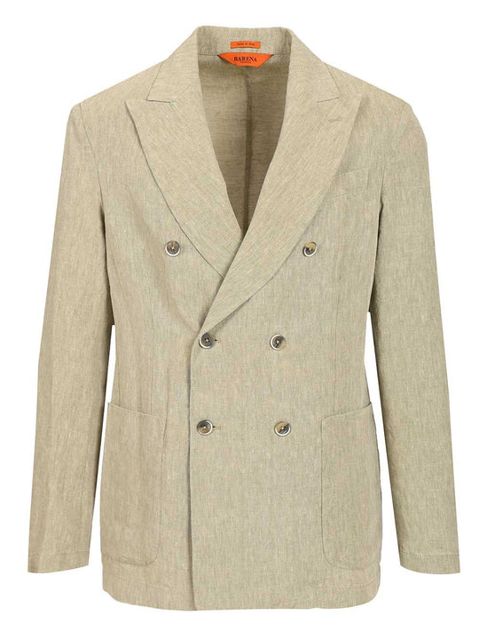 Double-Breasted Jacket Jackets Green