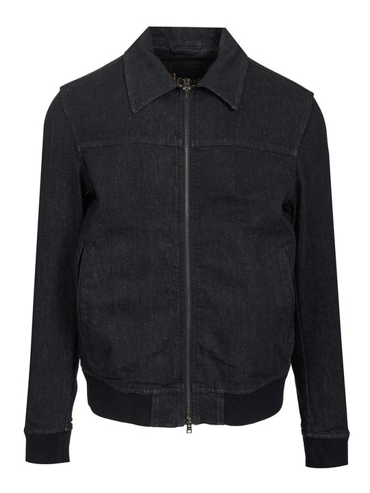Denim Bomber Jacket Jackets Blue