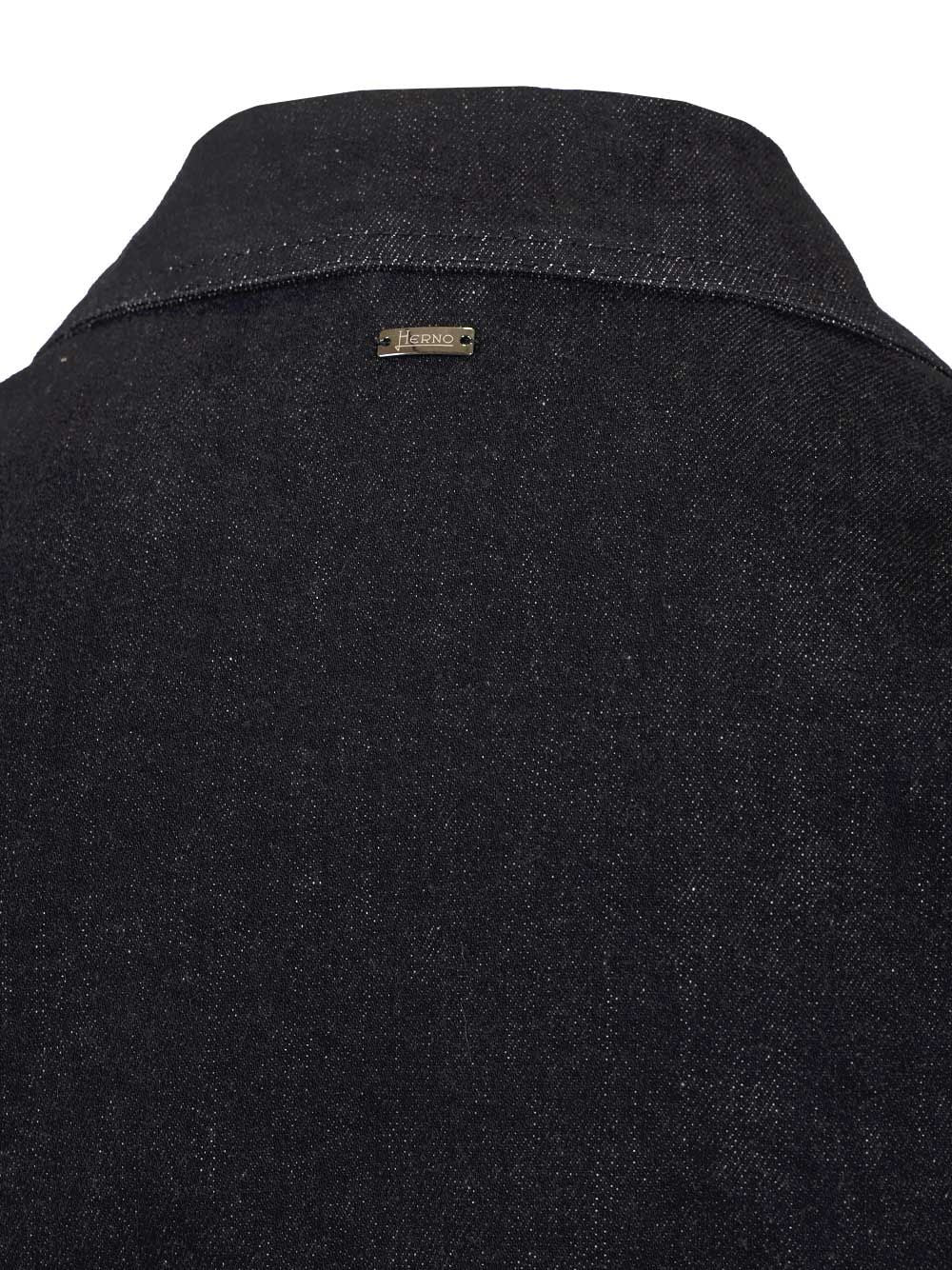 Herno Denim Bomber Jacket Jackets - Blue | cd89fbe460aafc8b4e33dda6ab3aa9e646c1d0cd