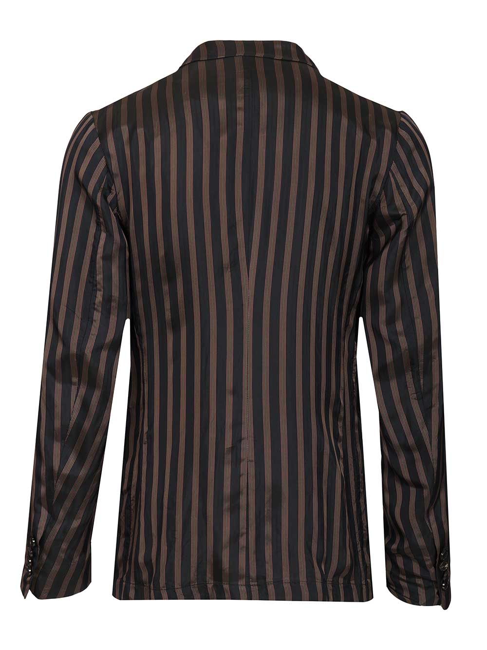 Dries Van Noten Unstructured Cupro Blazer Jackets - Blue | 2504ca1819889ed13e0a4d6fbdf467c69a0c36d1