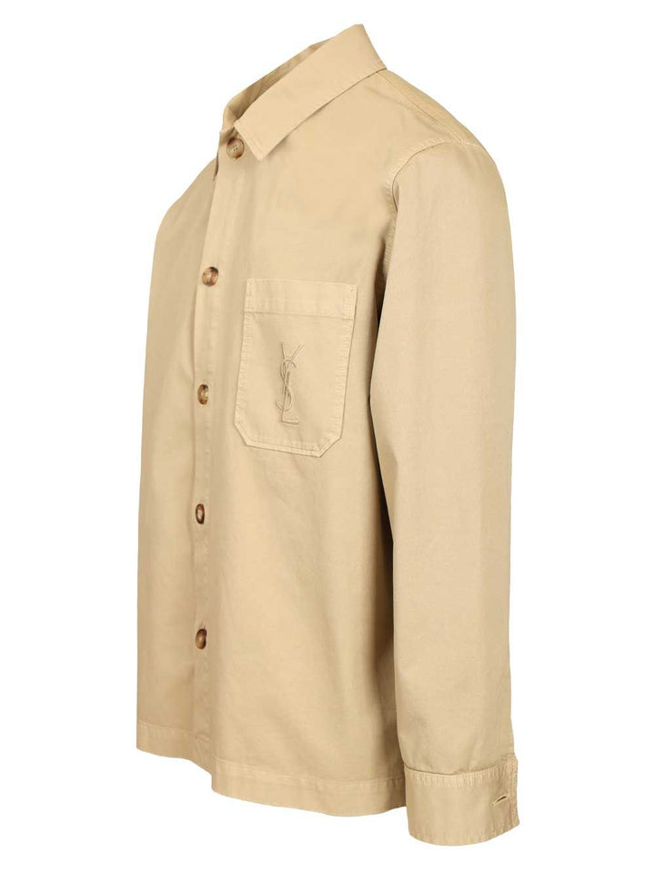 Saint Laurent Cassandre Jackets - Beige | 74e06edfb21be85348617dd6feb9265cde789c2d