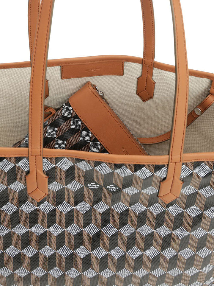 Au Depart Tote Bag N. 47 Shoulder Bags - Brown | f9eba689b309ce6d54495e5d6c7b96aaf256d8c7