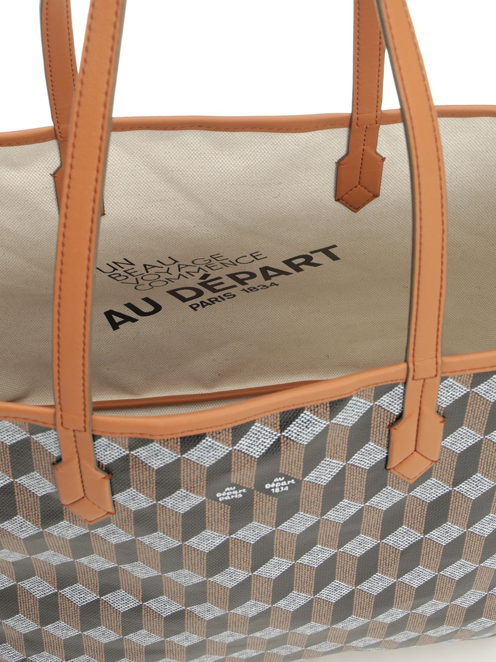 Au Depart N° 47 Shoulder Bags - Brown | d5fbf2f2fd71a06a1195a8790484532015cbc0c9