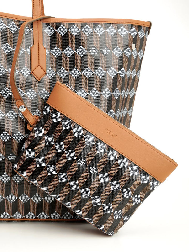 Au Depart Tote No. 55 Shoulder Bags - Brown | 93b849b1122e6640bee59886f1f1ca5574bcce3e