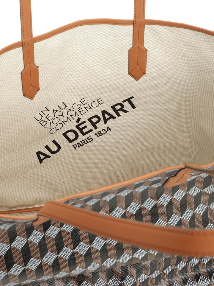 Au Depart Tote No. 55 Shoulder Bags - Brown | b4b1f48b7eb22518022091a80633f1824a93eaf8