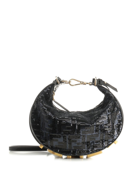Fendigraphy Small Leather Goods Blue