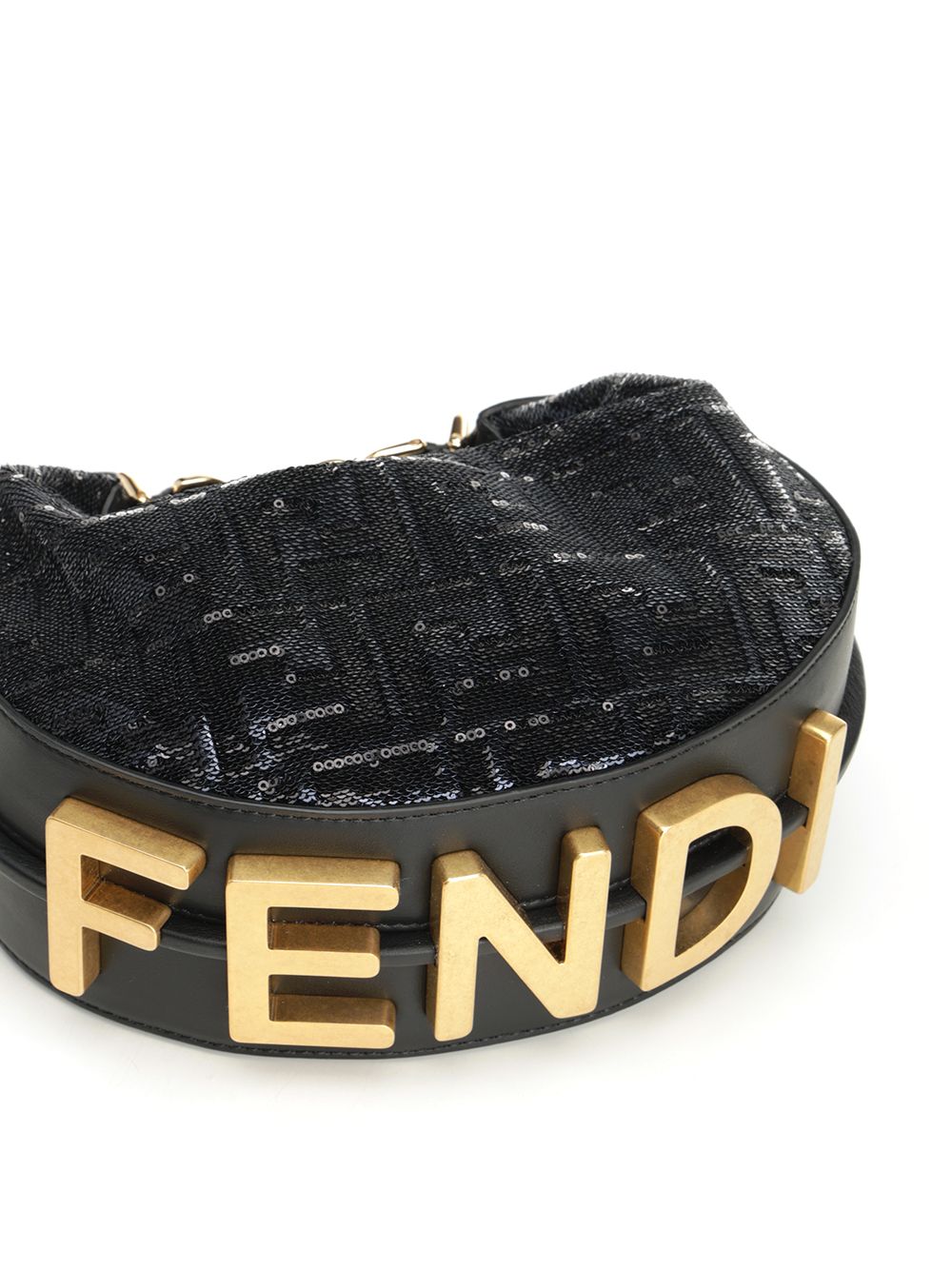 Fendi Fendigraphy Crossbody Bags - Blue | 51ee2f0abdbc801adf3b9a9f5543ce268f35826d