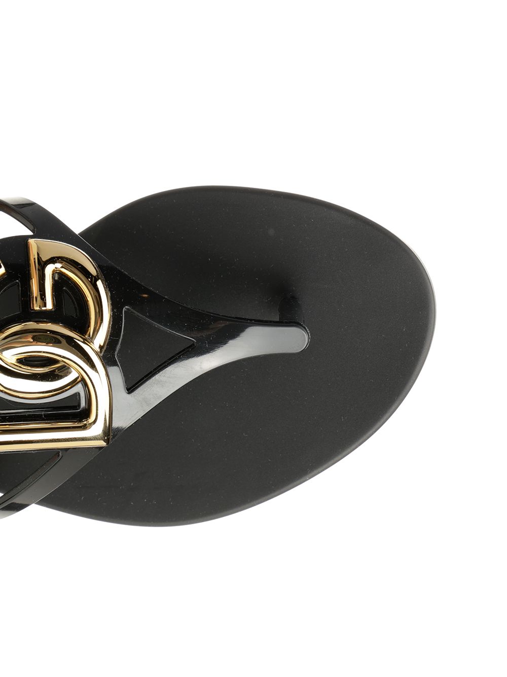 Dolce & Gabbana Rubber Flip-Flops Sandals - Black | 9910572e9d5a3a8341cae27ba7f57d3b42e58693