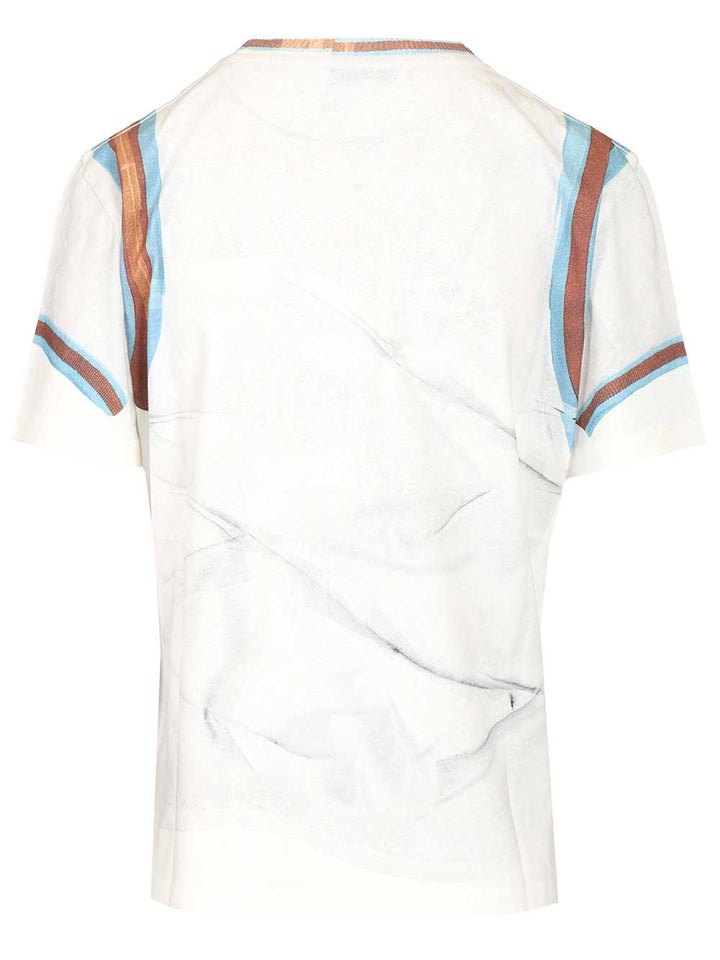 Acne Studios Graphic T-Shirt - White | c086e6616bbdc8b7182cff8935a7ce97988cb40e