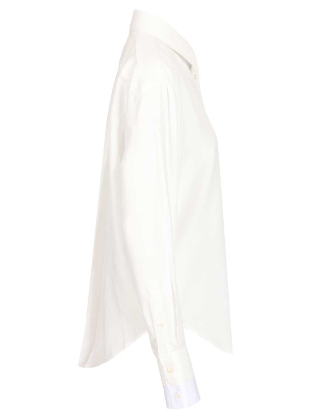 Acne Studios Layered Shirt Shirts - White | f62baa07b3c16f2168a29ea15694db344c410ea7