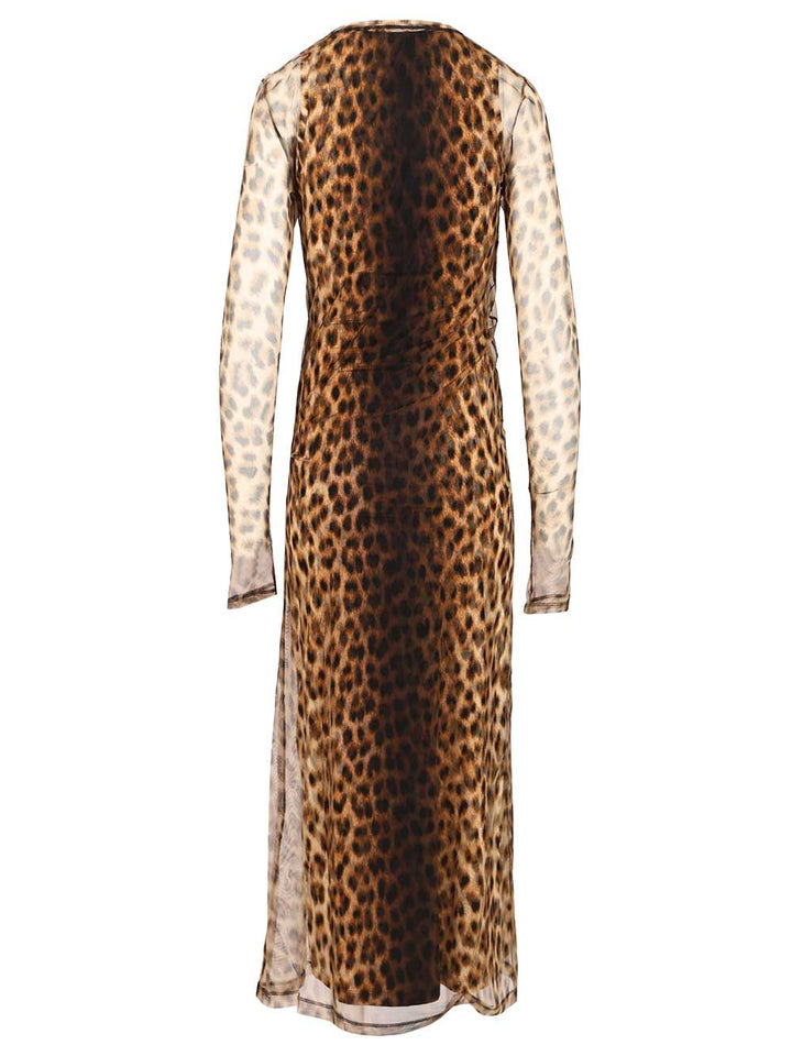 Sportmax Animal Print Fitted Dress Dresses - Animalier | a884446a67058302e62bdcee529ce127f28e6dd4