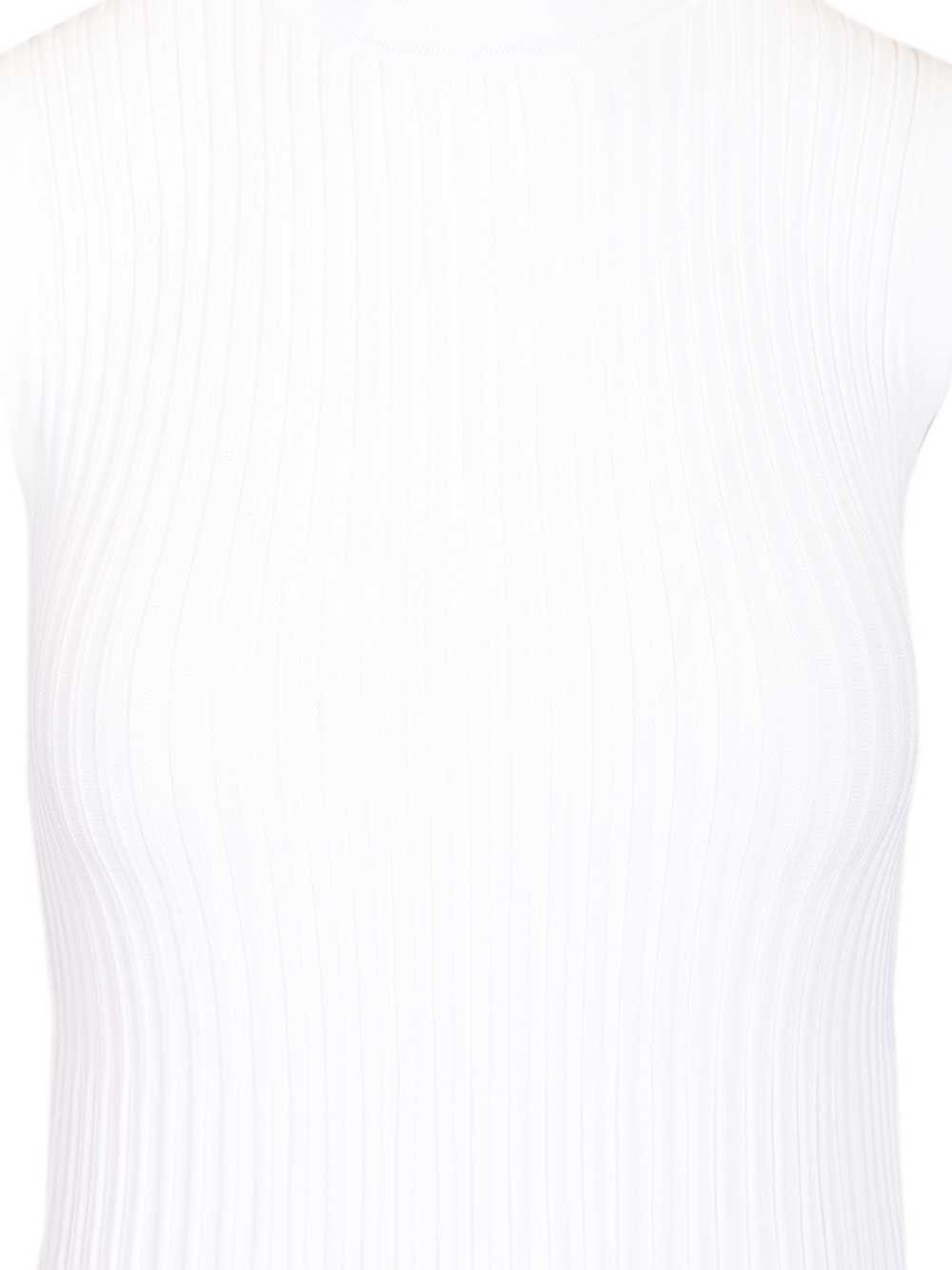 Max Mara Dress In Viscose Crêpe Yarn Dresses - White | e8baa8b9df222c4e18803061377d7a67ddf0652d
