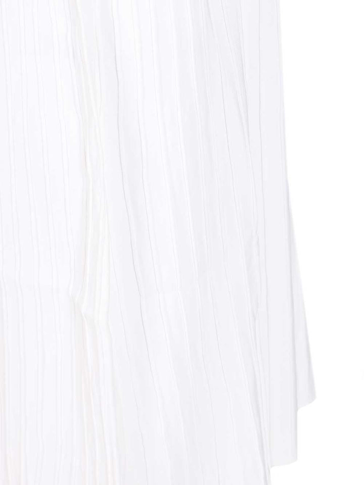 Max Mara Dress In Viscose Crêpe Yarn Dresses - White | f3e01dff076ffb05c6d1ada79e51ab81fc6d54ff